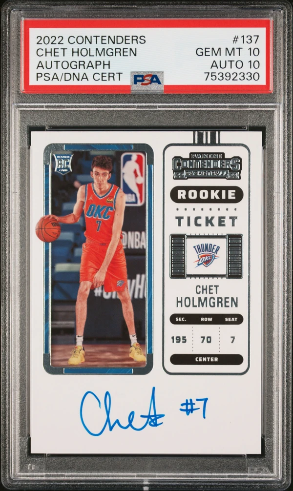 CHET HOLMGREN 75392330